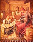 John Melhuish Strudwick Canvas Paintings - The Music of a Bygone Age